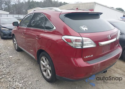 2010 Lexus Rx 350 from USA, damaged, VIN 2T2ZK1BA9AC017489